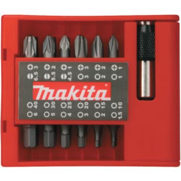 P-49965 Makita Screwdriver Bit Set with Magnetic Holder 25 pcs