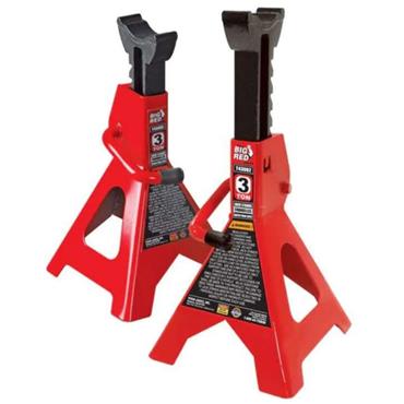 T43001C Big Red Jack Double Locking Jack Stand 3 Ton