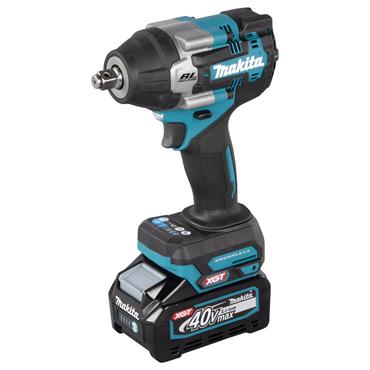 TW007GZ01 Makita 40V Max Impact Wrench, 760Nm, 1/2" Square + C-Ring, Makpac Case (Body Only)
