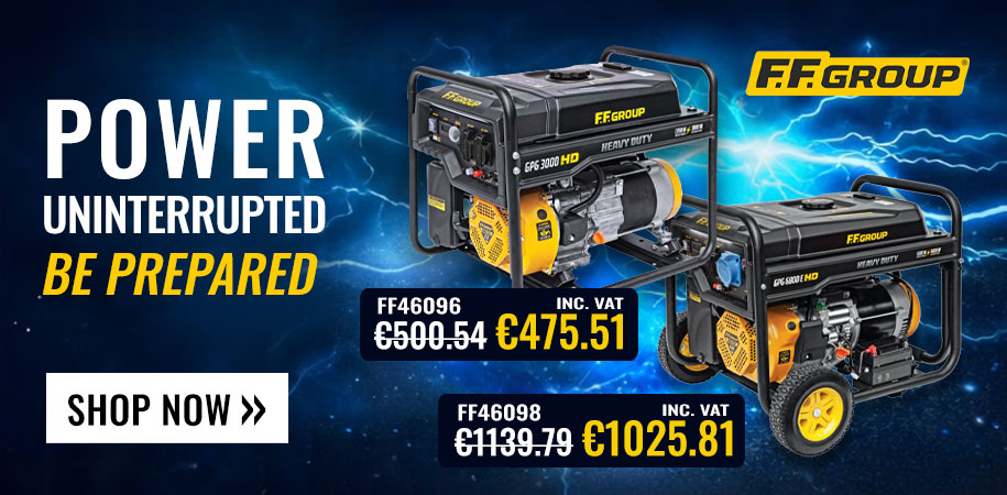 Power Uninterrupted - Generators from FF Group Price Drop