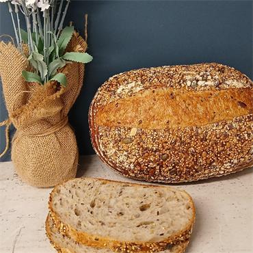 Yeast Free Five Seed Sourdough