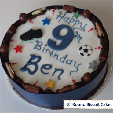 Biscuit Birthday Cake