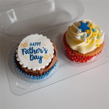 Fathers Day Duo Cup Cakes