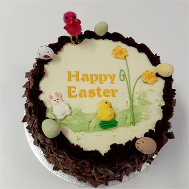 Easter Chocolate Gateaux (Decorations may vary)
