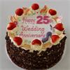 Fresh Cream Anniversary Cake