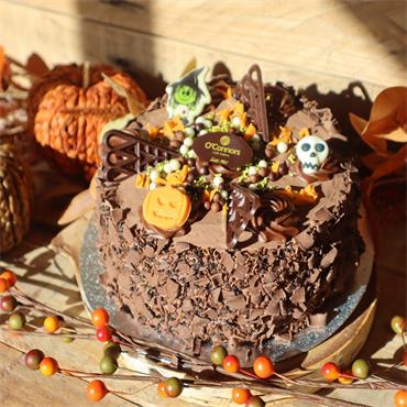 Halloween Chocolate Gateaux
