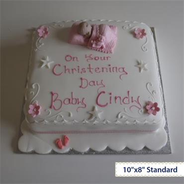 Madeira Christening Cake