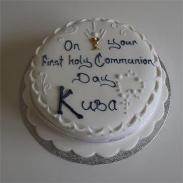 Madeira Communion Cake
