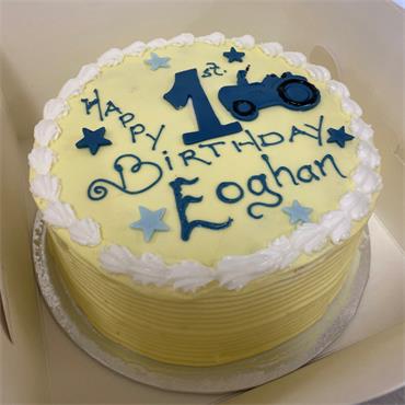 8" Mock Cream (Lemon) -Celebration