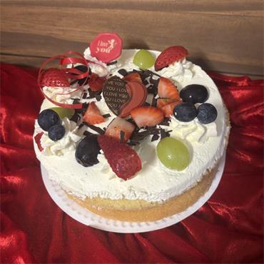 Valentines Fresh Cream Flan