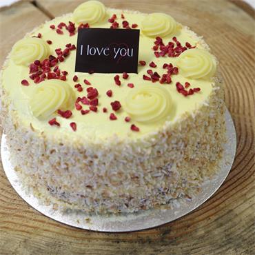 Valentine Lemon Gateaux