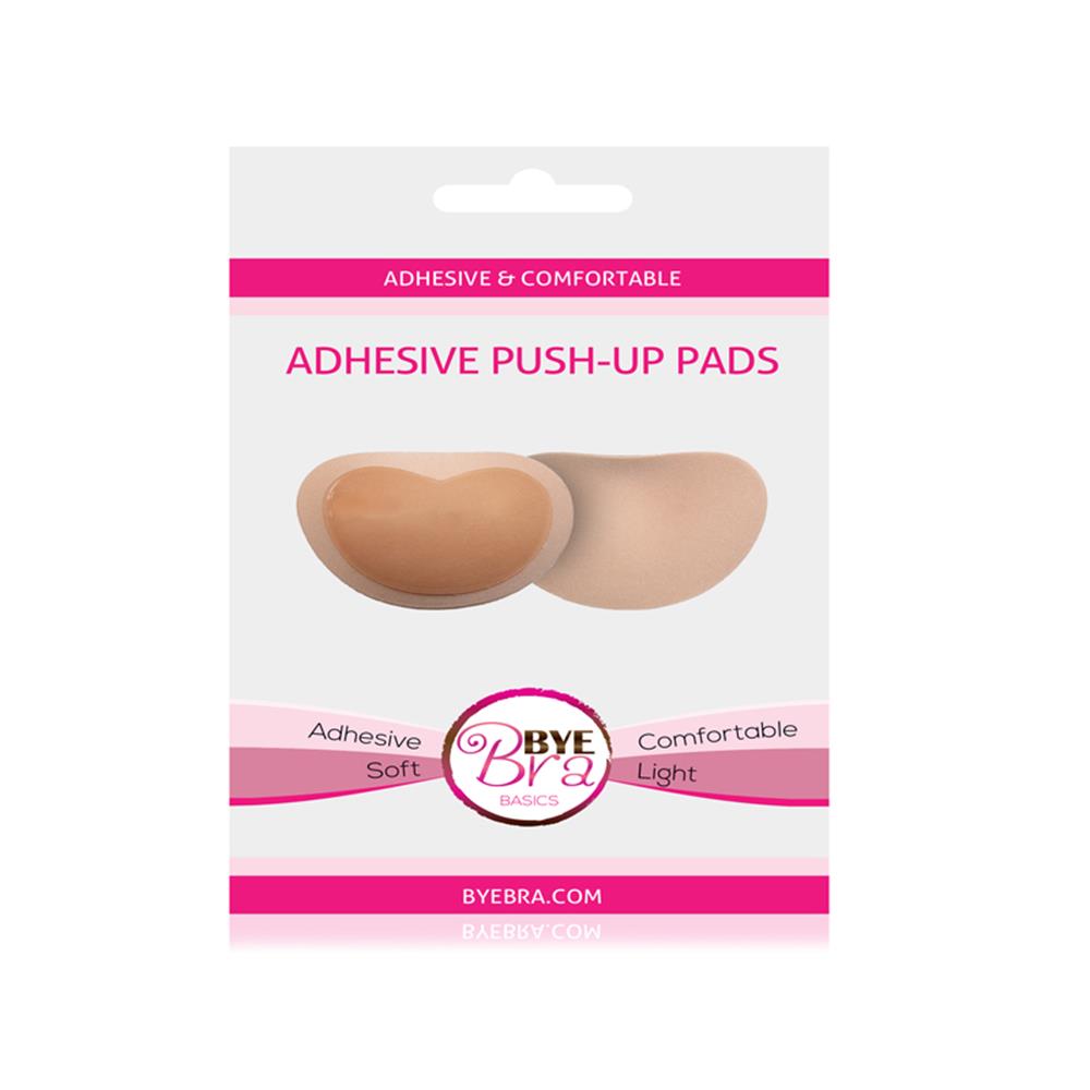 Adhesive Push Up Bra Pads, Bra Pads Inserts, Push Up Sticky Bra Pad Breast Enhancer (1 Pair)