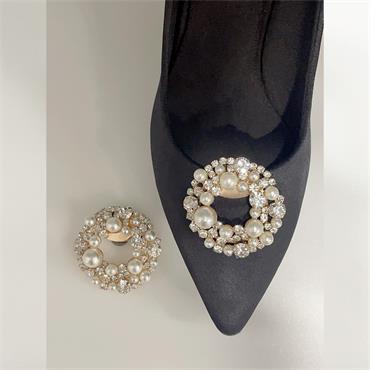 Aina Gold Shoe Clips