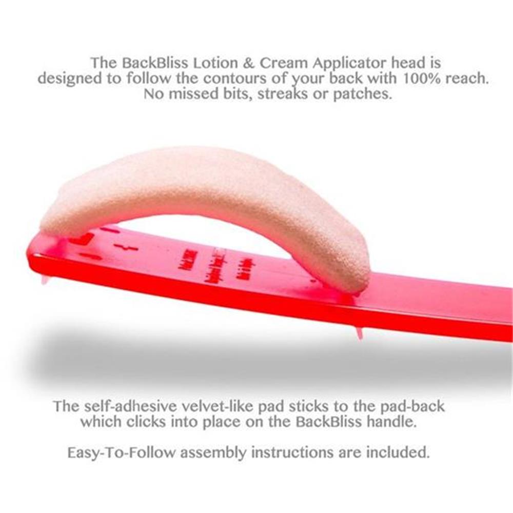 BlackBliss Award winning Lotion Applicator & Back Scratcher. BackBliss