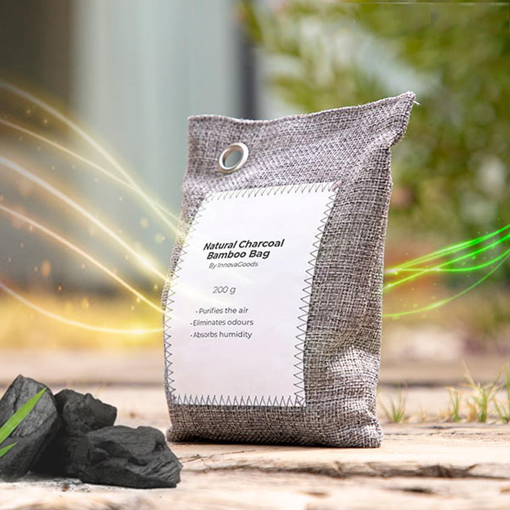 InnovaGoods Bacoal Activated Bamboo Charcoal Bags x2 Set of Air