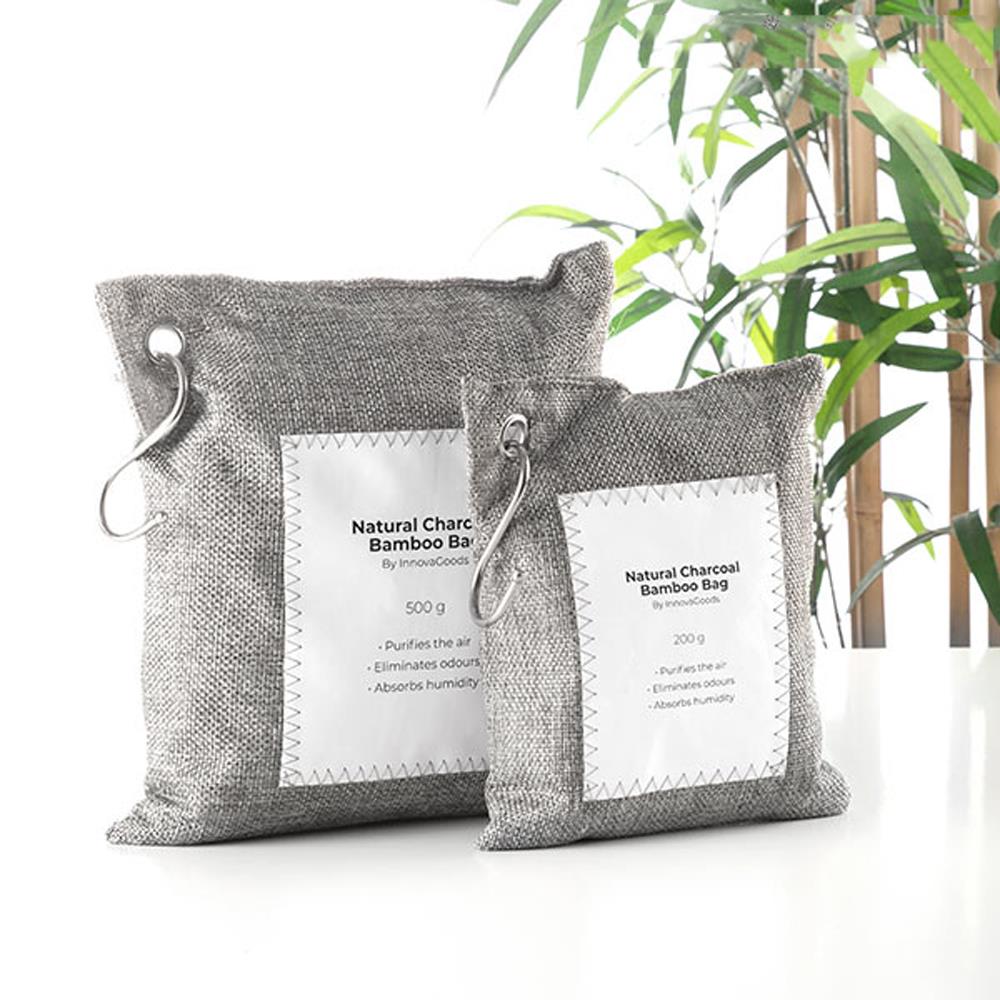 InnovaGoods Bacoal Activated Bamboo Charcoal Bags x2 Set of Air
