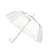 Large Deluxe Clear Umbrella With White Trim
