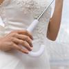 Large Deluxe Clear Umbrella With White Trim