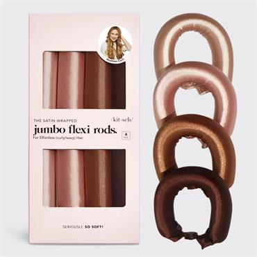 Satin Jumbo Flexi Rods 4pc Set