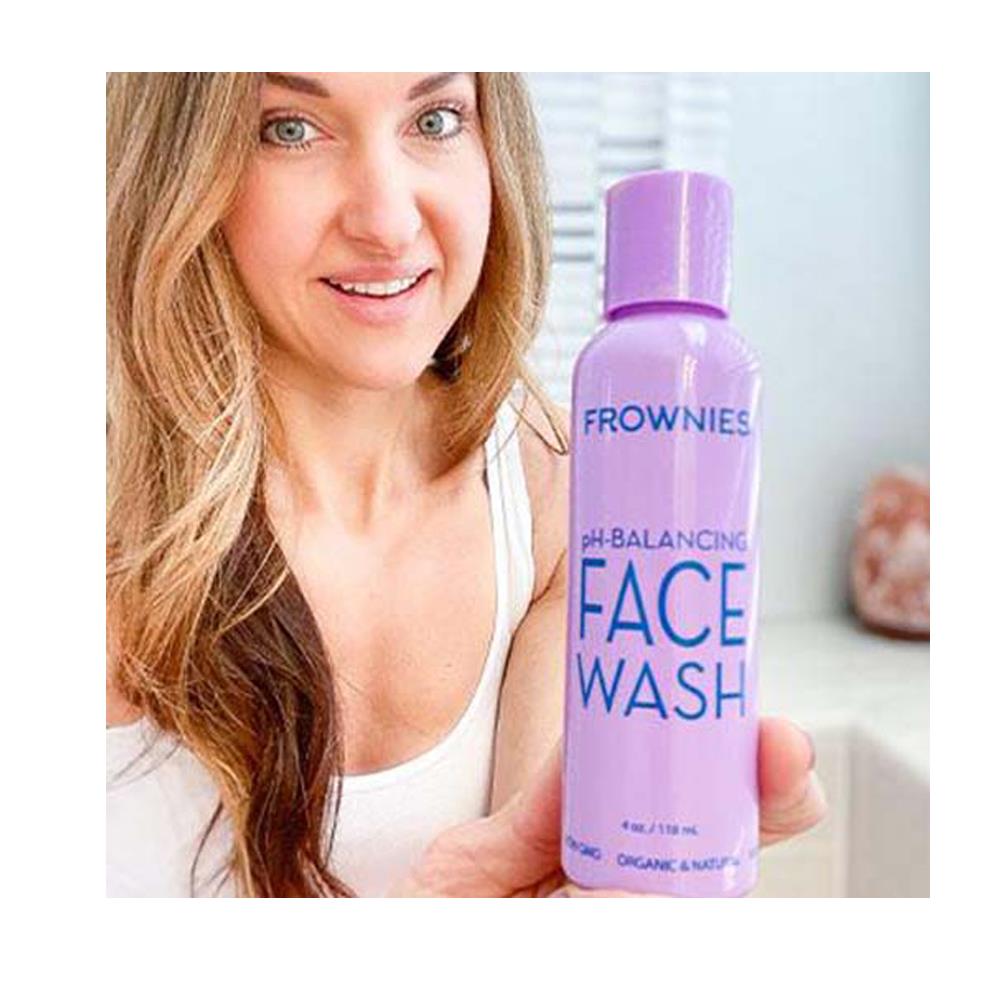 Frownies , pHBalancing Face Wash. Natural skin cleanser, frownies face
