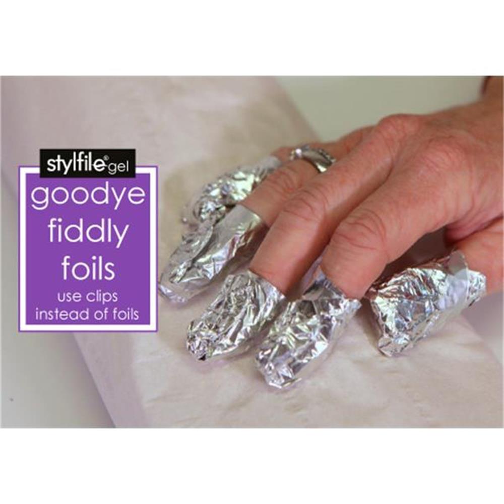 Reusable Gel Polish Remover Clips Stylfile Nail Clips Nail Clips