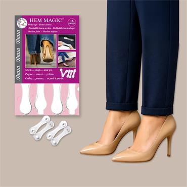 Hem Magic 16PC - Clips for Pants | No-Sew Instant Hem