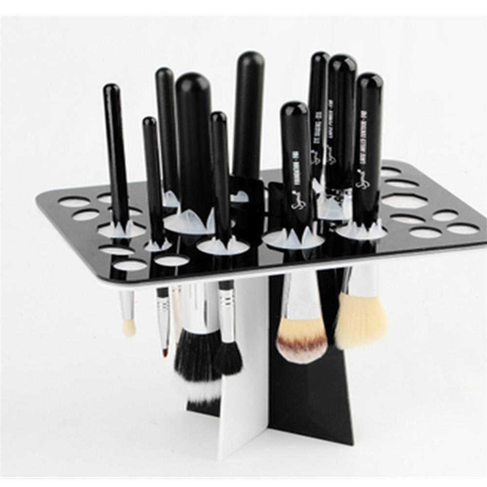Collapsible Air Drying Makeup Brushes Holder Makeup Brush Stand
