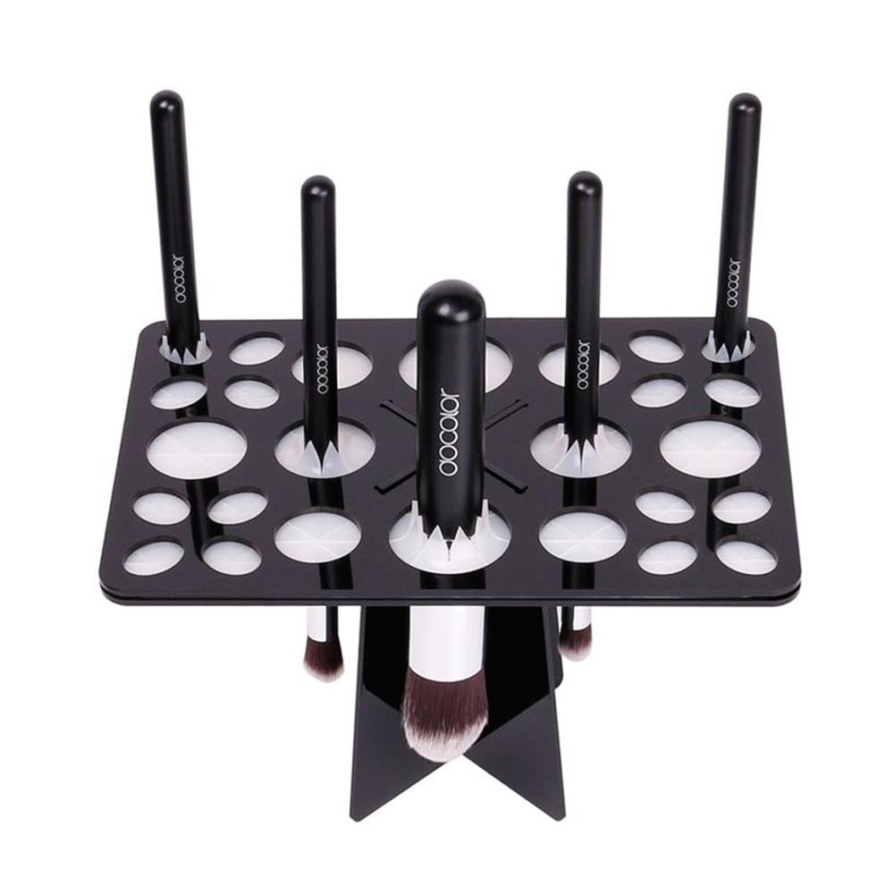 Collapsible Air Drying Makeup Brushes Holder Makeup Brush Stand
