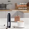 Rechargeable Electric Milk Frother with double whisk