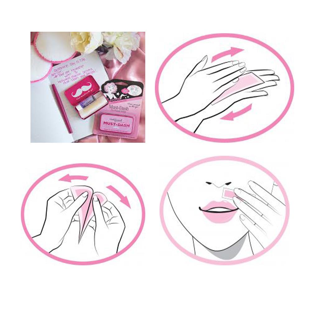 Hollywood Fashion Secrets, MustDash PreWaxed Strips, Upper Lip Hair