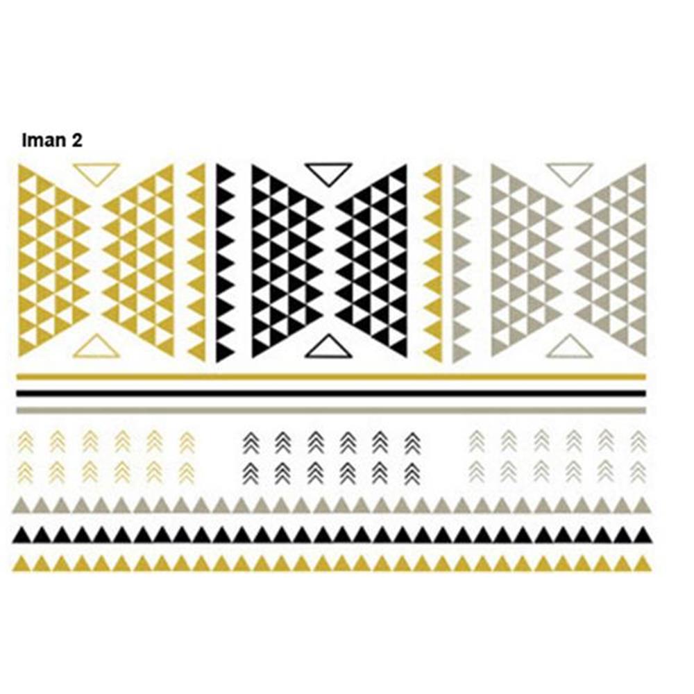 Metallic Tattoos - Flash Tattoos - Gold and Silver Metallic Tattoos ...