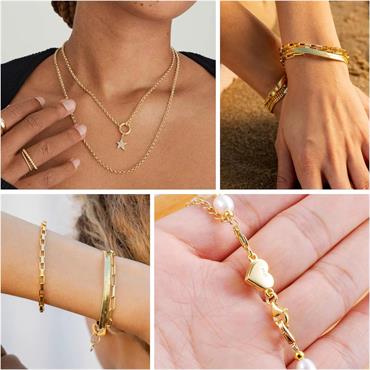 Necklace Strong Magnetic Clasp Heart Shape