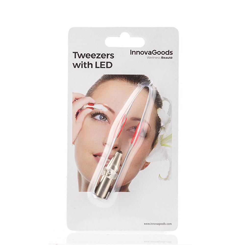 InnovaGoods Tweezers with LED InnovaGoods