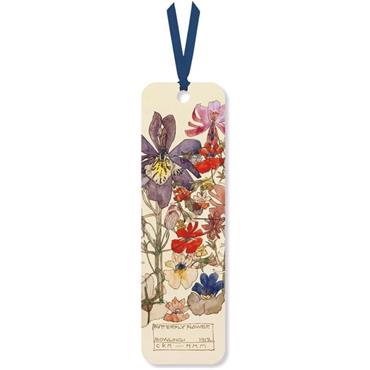 Museums & Galleries Butterfly Flower Bookmark