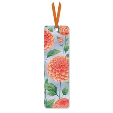 Museum & Galleries Peach Dahlias Bookmark