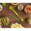 Joseph Joseph Scoop & Pick 2-Piece Green Antipasti Set