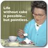 Card Boutique Life Without Cake