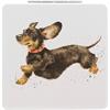 Wrendale Designs 'That Friday Feeling' Dachsund Compact Mirror