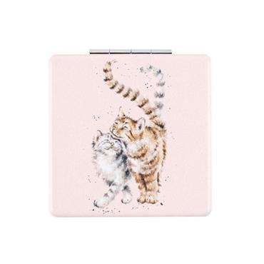 Wrendale Designs 'Feline Fine' Cat Compact Mirror