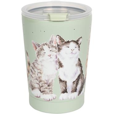 Wrendale Designs 'Cats' Thermal Travel Mug