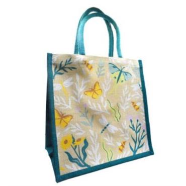 Nature's Craft Eco-Friendly Jute Bag - Insects