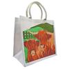 Nature's Craft Eco-Friendly Jute Bag - Highland Cattle