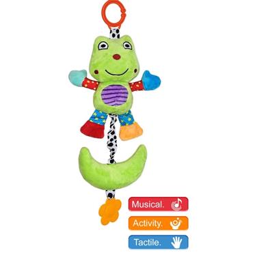 Baby Bow Baby Bow Hanging Musical Frog