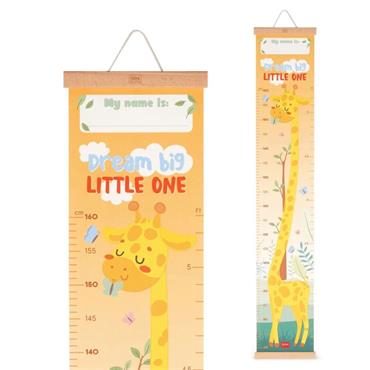 Legami Wall-Hanging Height Chart - Giraffe