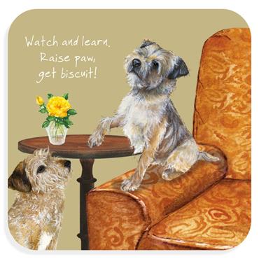 Card Boutique Raise Paw