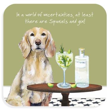 Card Boutique Spaniels & Gin