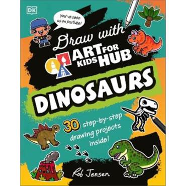 Art For Kids Hub Draw With Art For Kids Hub Dinosaurs