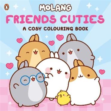 Molang Molang: Friends Cuties: A Cosy Colouring Book