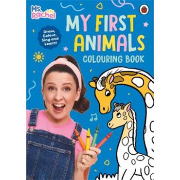 Ms Rachel Ms Rachel: My First Animals Colouring Book