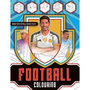 Scholastic Football Colouring